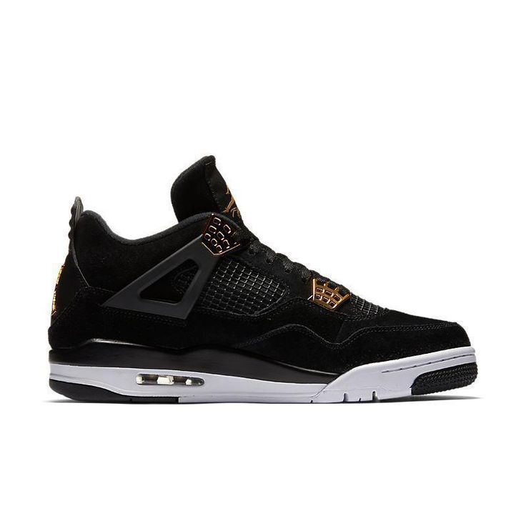 Nike Jordan 4 Black Metallic Gold
